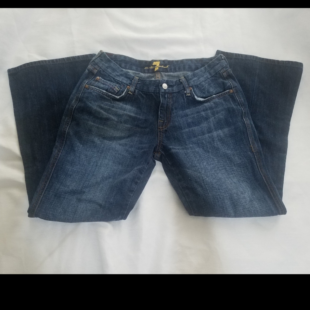 7 For All Mankind "A" pink pocket jeans Size 31